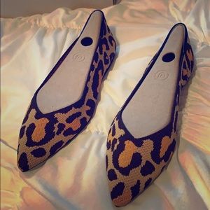 Rothys Leopard Brand new size 9